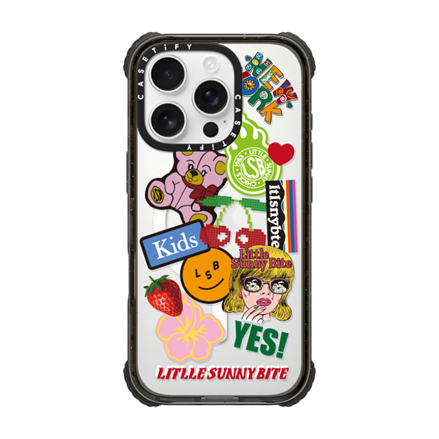 A-GENT TOKYO x CASETiFY iPhone 16 Pro ケース Sticker,Y2K ブラック ウルトラ インパクトケース MagSafe 対応 Sticker- Little Sunny Bite Mother's Day A-GENT TOKYO x CASETiFY iPhone 16 Pro ケース Sticker,Y2K ブラック ウルトラ インパクトケース MagSafe 対応 Sticker- Little Sunny Bite Mother's Day