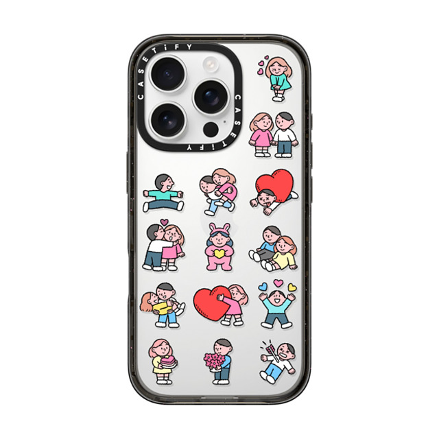 A-GENT TOKYO x CASETiFY iPhone 16 Pro ケース ブラック インパクトケース Small icon
