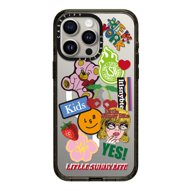 A-GENT TOKYO x CASETiFY iPhone 15 Pro Max ケース Sticker,Y2K ブラック インパクトケース MagSafe対応 Sticker- Little Sunny Bite Father's Day A-GENT TOKYO x CASETiFY iPhone 15 Pro Max ケース Sticker,Y2K ブラック インパクトケース MagSafe対応 Sticker- Little Sunny Bite Father's Day