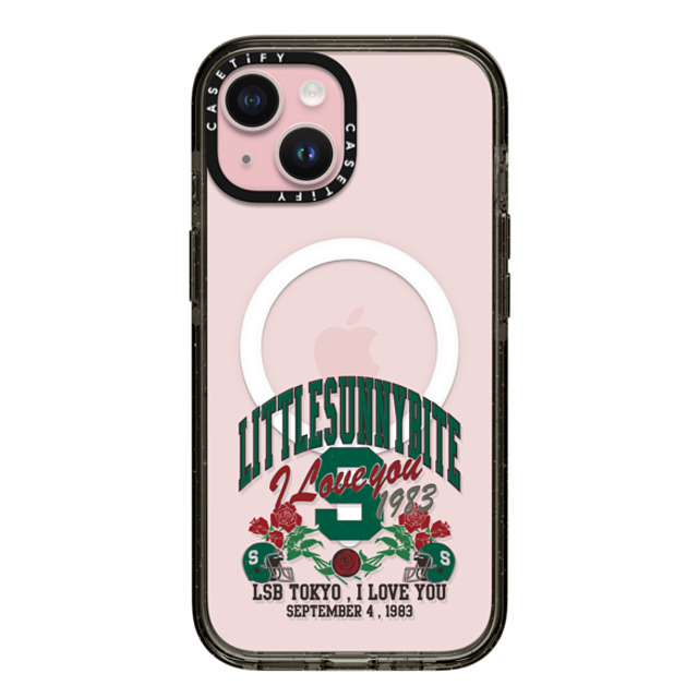 A-GENT TOKYO x CASETiFY iPhone 15 Case Quote,Y2K Black Impact Case MagSafe Compatible I Love You- Little Sunny Bite Mother's Day A-GENT TOKYO x CASETiFY iPhone 15 Case Quote,Y2K Black Impact Case MagSafe Compatible I Love You- Little Sunny Bite Mother's Day