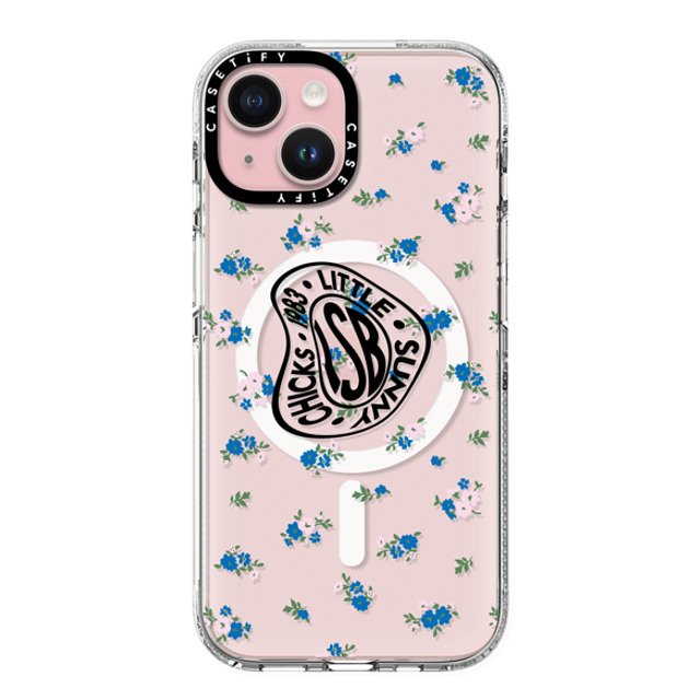 A-GENT TOKYO x CASETiFY iPhone 15 ケース Sticker,Floral クリア クリア ケース MagSafe対応 Floral- Little Sunny Bite Mother's Day A-GENT TOKYO x CASETiFY iPhone 15 ケース Sticker,Floral クリア クリア ケース MagSafe対応 Floral- Little Sunny Bite Mother's Day