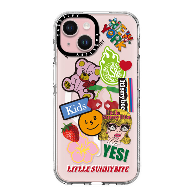 A-GENT TOKYO x CASETiFY iPhone 15 Case Sticker,Y2K Clear Clear Case MagSafe Compatible Sticker- Little Sunny Bite Father's Day A-GENT TOKYO x CASETiFY iPhone 15 Case Sticker,Y2K Clear Clear Case MagSafe Compatible Sticker- Little Sunny Bite Father's Day
