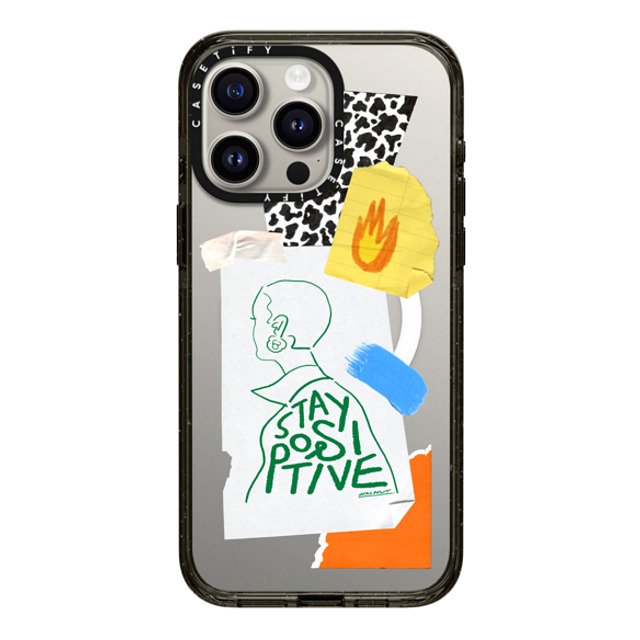 A-GENT TOKYO x CASETiFY iPhone 15 Pro Max ケース ブラック インパクトケース MagSafe対応 WALNUT- Stay Positive Father's Day A-GENT TOKYO x CASETiFY iPhone 15 Pro Max ケース ブラック インパクトケース MagSafe対応 WALNUT- Stay Positive Father's Day