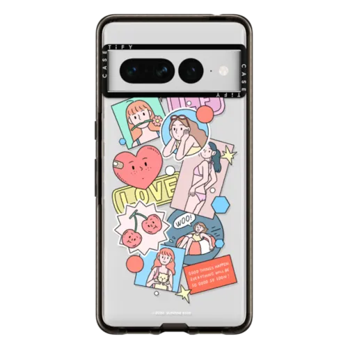 Pixel 7 Pro - Sundae Kids- Summer Girls Sticker