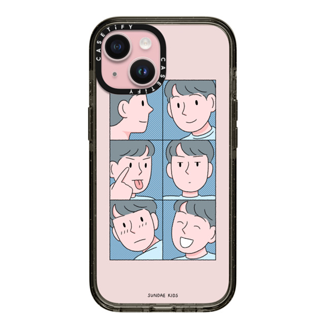 A-GENT TOKYO x CASETiFY iPhone 15 Case Black Impact Case MagSafe Compatible COMIC BOY A-GENT TOKYO x CASETiFY iPhone 15 Case Black Impact Case MagSafe Compatible COMIC BOY
