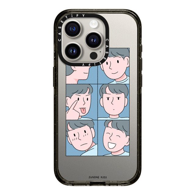 A-GENT TOKYO x CASETiFY iPhone 15 Pro Case Black Impact Case COMIC BOY A-GENT TOKYO x CASETiFY iPhone 15 Pro Case Black Impact Case COMIC BOY