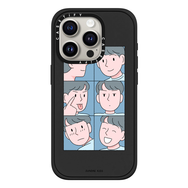 A-GENT TOKYO x CASETiFY iPhone 15 Pro Case Matte Black Impact Case MagSafe Compatible COMIC BOY A-GENT TOKYO x CASETiFY iPhone 15 Pro Case Matte Black Impact Case MagSafe Compatible COMIC BOY