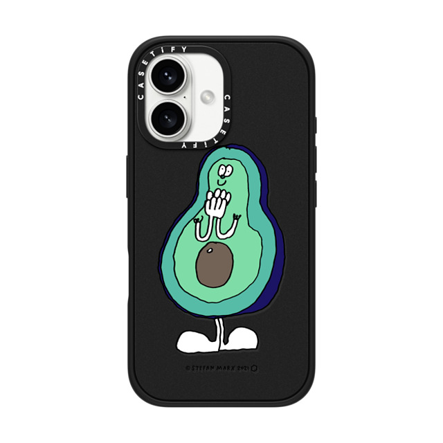 A-GENT TOKYO x CASETiFY iPhone 16 ケース Cartoon,Geometric マットブラック インパクトケース MagSafe対応 Stefan Marx- Avocado Mother's Day A-GENT TOKYO x CASETiFY iPhone 16 ケース Cartoon,Geometric マットブラック インパクトケース MagSafe対応 Stefan Marx- Avocado Mother's Day