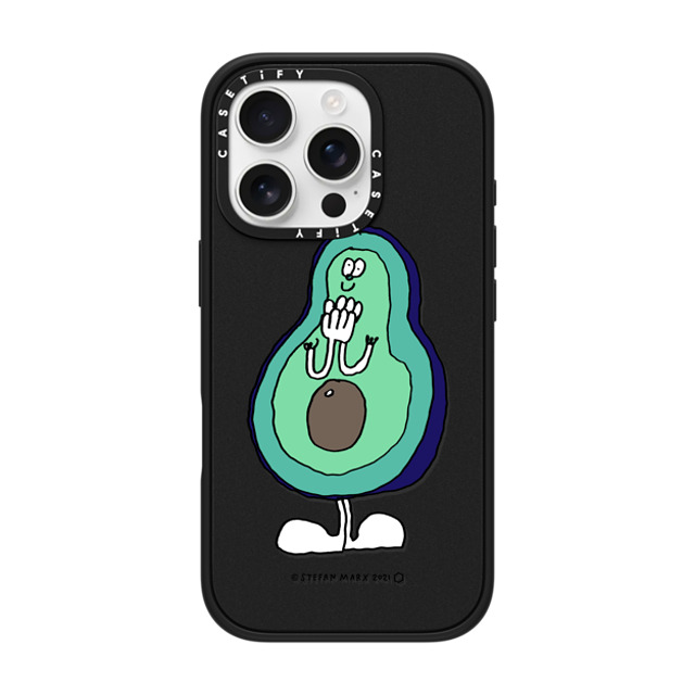 A-GENT TOKYO x CASETiFY iPhone 16 Pro Case Cartoon,Geometric マットブラック Impact Case MagSafe Compatible Stefan Marx- Avocado Mother's Day A-GENT TOKYO x CASETiFY iPhone 16 Pro Case Cartoon,Geometric マットブラック Impact Case MagSafe Compatible Stefan Marx- Avocado Mother's Day