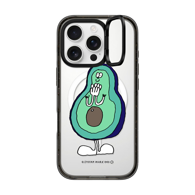 A-GENT TOKYO x CASETiFY iPhone 16 Pro Case Cartoon,Geometric Black インパクトリングスタンドケース MagSafe対応 Stefan Marx- Avocado Mother's Day A-GENT TOKYO x CASETiFY iPhone 16 Pro Case Cartoon,Geometric Black インパクトリングスタンドケース MagSafe対応 Stefan Marx- Avocado Mother's Day