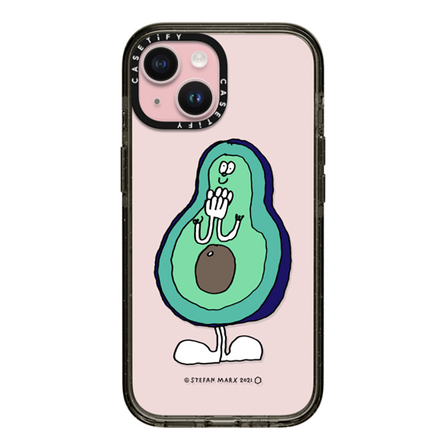 A-GENT TOKYO x CASETiFY iPhone 15 Case Cartoon,Geometric Black インパクトケース Stefan Marx- Avocado Mother's Day A-GENT TOKYO x CASETiFY iPhone 15 Case Cartoon,Geometric Black インパクトケース Stefan Marx- Avocado Mother's Day