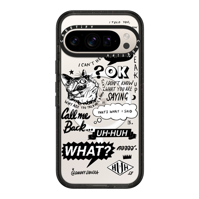 A-GENT TOKYO x CASETiFY Pixel 9 Pro Case Cat,Quote Black Impact Magnetic Case Danny Sangra- What? Halloween A-GENT TOKYO x CASETiFY Pixel 9 Pro Case Cat,Quote Black Impact Magnetic Case Danny Sangra- What? Halloween