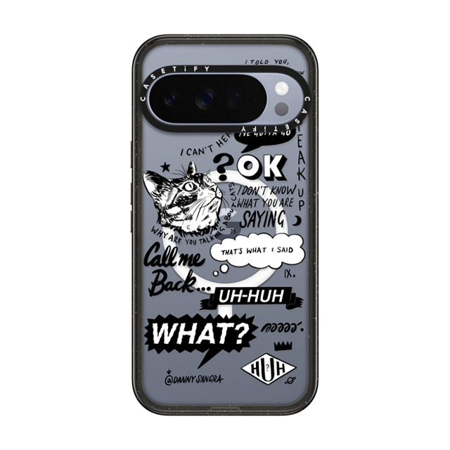 A-GENT TOKYO x CASETiFY Pixel 10 Pro XL Case Cat,Quote Black Impact Magnetic Case Danny Sangra- What? Halloween A-GENT TOKYO x CASETiFY Pixel 10 Pro XL Case Cat,Quote Black Impact Magnetic Case Danny Sangra- What? Halloween