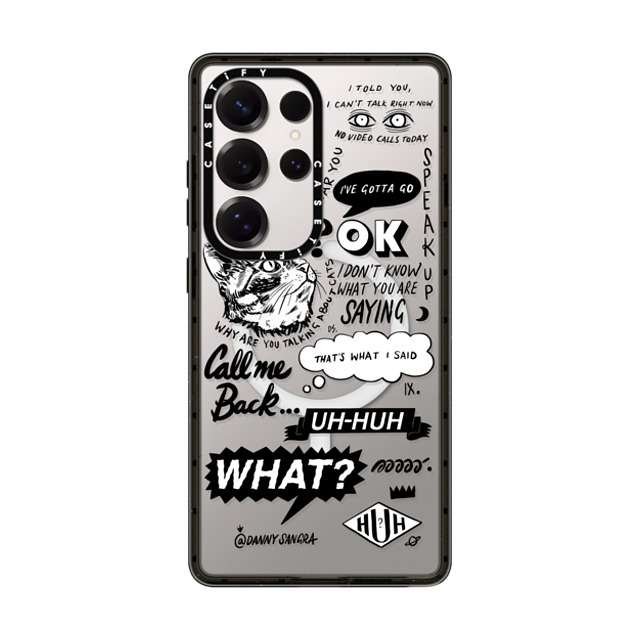 A-GENT TOKYO x CASETiFY Galaxy S25 Ultra Case Cat,Quote Black Impact Magnetic Case Danny Sangra- What? Halloween A-GENT TOKYO x CASETiFY Galaxy S25 Ultra Case Cat,Quote Black Impact Magnetic Case Danny Sangra- What? Halloween