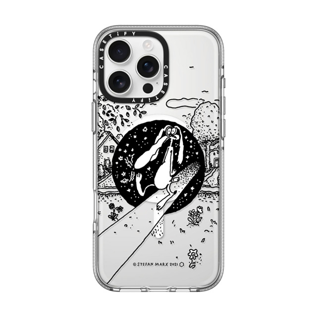 A-GENT TOKYO x CASETiFY iPhone 16 Pro Max Case Cartoon,Geometric クリア クリア ケース MagSafe対応 Stefan Marx- Time Travel Back to School A-GENT TOKYO x CASETiFY iPhone 16 Pro Max Case Cartoon,Geometric クリア クリア ケース MagSafe対応 Stefan Marx- Time Travel Back to School