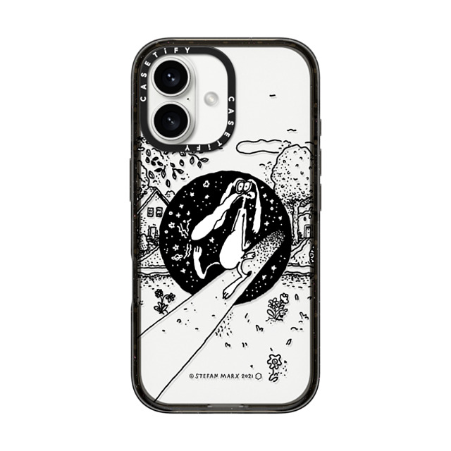 A-GENT TOKYO x CASETiFY iPhone 16 Case Cartoon,Geometric Black Impact Case Stefan Marx- Time Travel Back to School A-GENT TOKYO x CASETiFY iPhone 16 Case Cartoon,Geometric Black Impact Case Stefan Marx- Time Travel Back to School