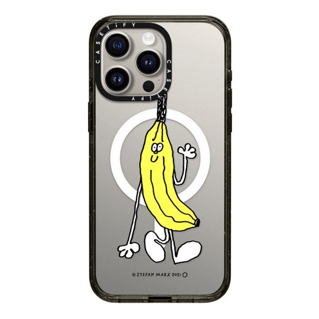 A-GENT TOKYO x CASETiFY iPhone 15 Pro Max ケース Fruit,Cartoon ブラック インパクトケース MagSafe対応 Stefan Marx- Banana (Black Outline) Father's Day A-GENT TOKYO x CASETiFY iPhone 15 Pro Max ケース Fruit,Cartoon ブラック インパクトケース MagSafe対応 Stefan Marx- Banana (Black Outline) Father's Day