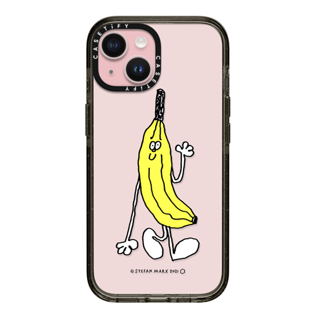 A-GENT TOKYO x CASETiFY iPhone 15 ケース Fruit,Cartoon ブラック インパクトケース Stefan Marx- Banana (Black Outline) Father's Day A-GENT TOKYO x CASETiFY iPhone 15 ケース Fruit,Cartoon ブラック インパクトケース Stefan Marx- Banana (Black Outline) Father's Day