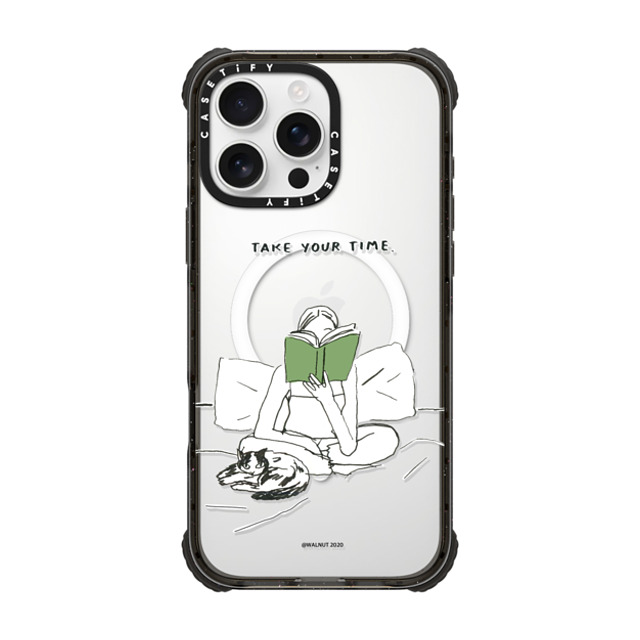 A-GENT TOKYO x CASETiFY iPhone 16 Pro Max Case Quote,Typography Black ウルトラ インパクトケース MagSafe 対応 WALNUT- Take Your Time Back to School A-GENT TOKYO x CASETiFY iPhone 16 Pro Max Case Quote,Typography Black ウルトラ インパクトケース MagSafe 対応 WALNUT- Take Your Time Back to School