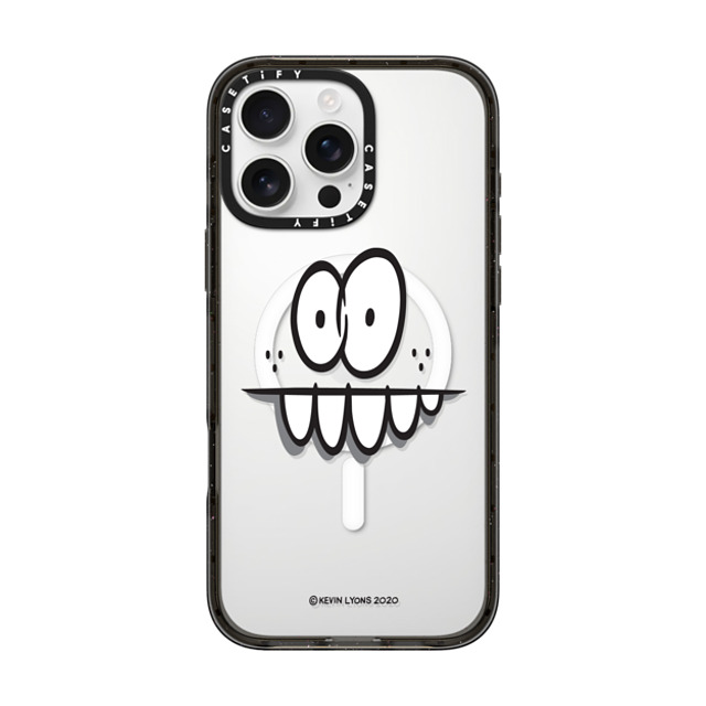 A-GENT TOKYO x CASETiFY iPhone 16 Pro Max ケース Cartoon,Geometric ブラック インパクトケース MagSafe対応 Kevin Lyons- Clear Monster Back to School A-GENT TOKYO x CASETiFY iPhone 16 Pro Max ケース Cartoon,Geometric ブラック インパクトケース MagSafe対応 Kevin Lyons- Clear Monster Back to School