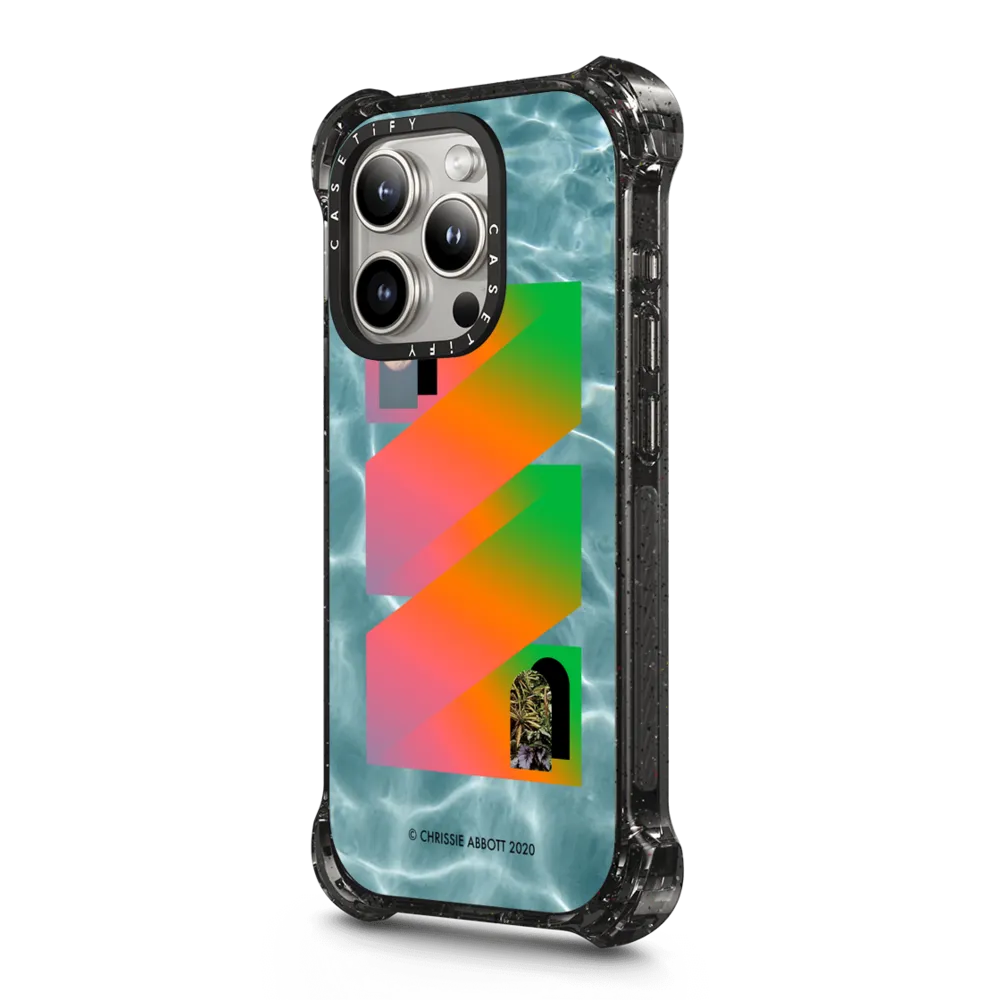 Bounce iPhone 15 Pro Max Case MagSafe Compatible - Chrissie Abbott- ZIG ZAG
