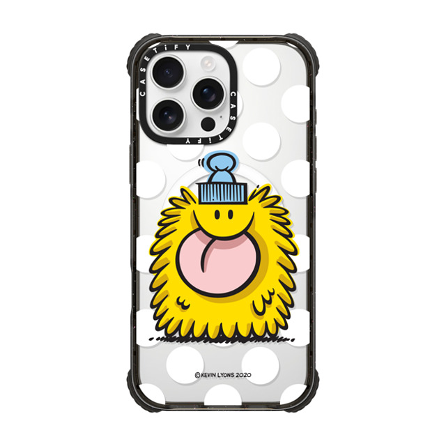 A-GENT TOKYO x CASETiFY iPhone 16 Pro Max ケース Cartoon,Geometric ブラック ウルトラ インパクトケース MagSafe 対応 Kevin Lyons- Yellow Guy Father's Day A-GENT TOKYO x CASETiFY iPhone 16 Pro Max ケース Cartoon,Geometric ブラック ウルトラ インパクトケース MagSafe 対応 Kevin Lyons- Yellow Guy Father's Day