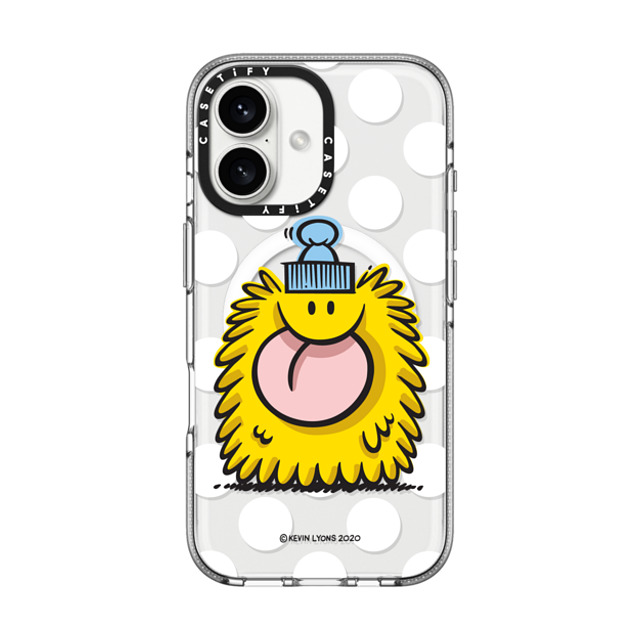A-GENT TOKYO x CASETiFY iPhone 16 Case Cartoon,Geometric Clear Clear Case MagSafe Compatible Kevin Lyons- Yellow Guy Father's Day A-GENT TOKYO x CASETiFY iPhone 16 Case Cartoon,Geometric Clear Clear Case MagSafe Compatible Kevin Lyons- Yellow Guy Father's Day