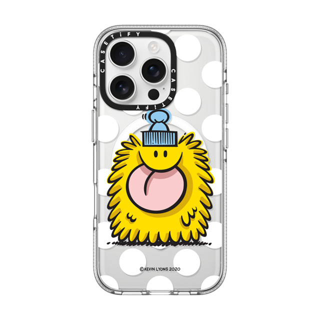 A-GENT TOKYO x CASETiFY iPhone 16 Pro Case Cartoon,Geometric Clear Clear Case MagSafe Compatible Kevin Lyons- Yellow Guy Father's Day A-GENT TOKYO x CASETiFY iPhone 16 Pro Case Cartoon,Geometric Clear Clear Case MagSafe Compatible Kevin Lyons- Yellow Guy Father's Day