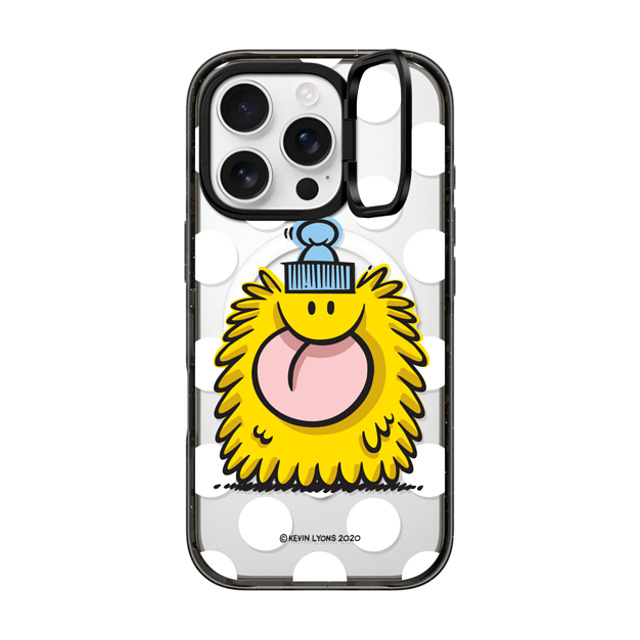 A-GENT TOKYO x CASETiFY iPhone 16 Pro Case Cartoon,Geometric Black インパクトリングスタンドケース MagSafe対応 Kevin Lyons- Yellow Guy Father's Day A-GENT TOKYO x CASETiFY iPhone 16 Pro Case Cartoon,Geometric Black インパクトリングスタンドケース MagSafe対応 Kevin Lyons- Yellow Guy Father's Day