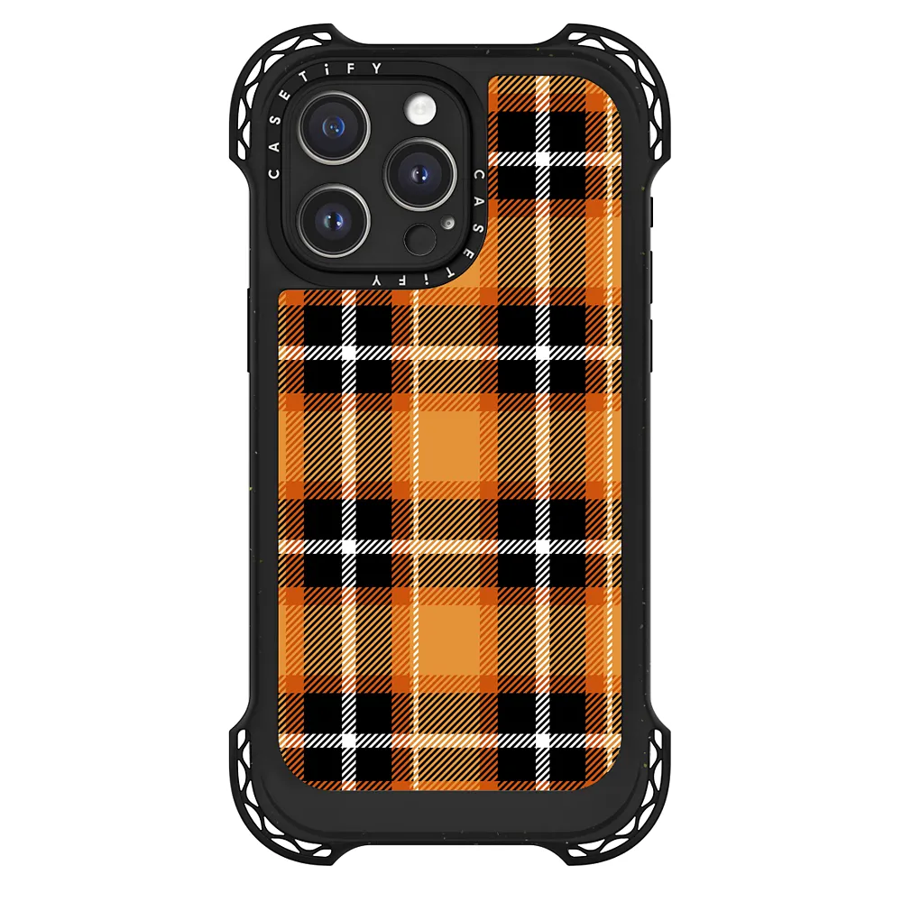 Orange + Black Plaid – CASETiFY