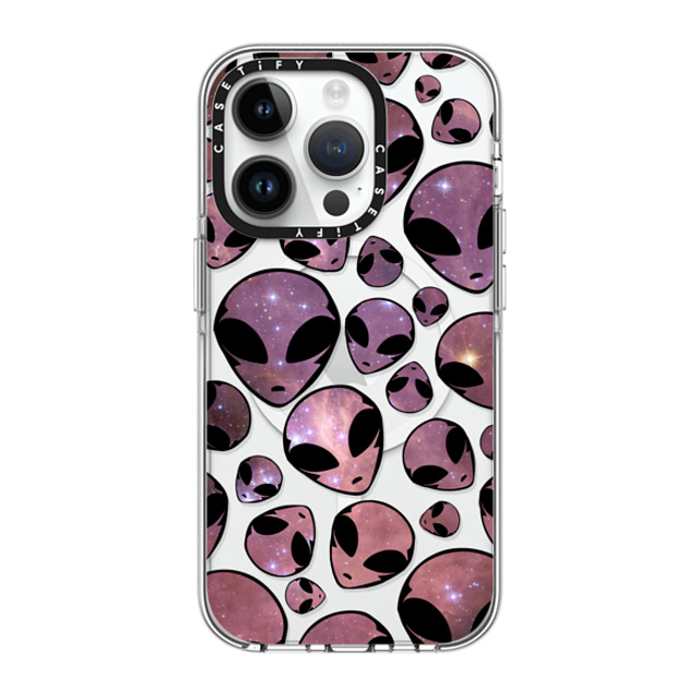 Allison Reich x CASETiFY iPhone 14 Pro ケース クリア クリア ケース MagSafe対応 Aliens - We Are Not Alone