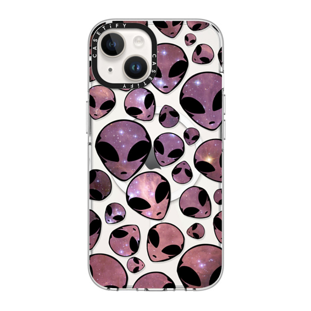 Allison Reich x CASETiFY iPhone 14 ケース クリア クリア ケース MagSafe対応 Aliens - We Are Not Alone