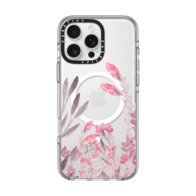 Allison Reich x CASETiFY iPhone 16 Pro Max ケース Floral,Fine Art クリア クリア ケース MagSafe対応 Pretty in Pink Father's Day Allison Reich x CASETiFY iPhone 16 Pro Max ケース Floral,Fine Art クリア クリア ケース MagSafe対応 Pretty in Pink Father's Day