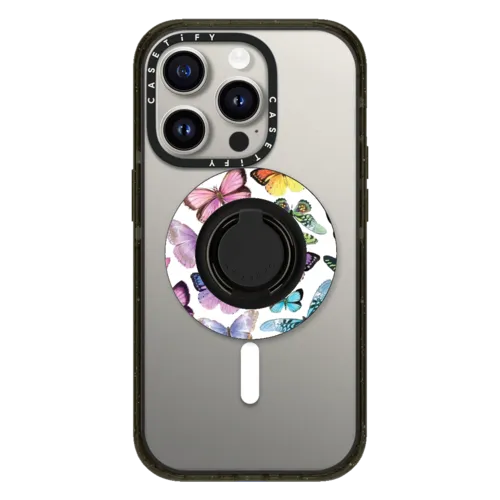 Snappy Ring Holder - Butterfly Rainbow
