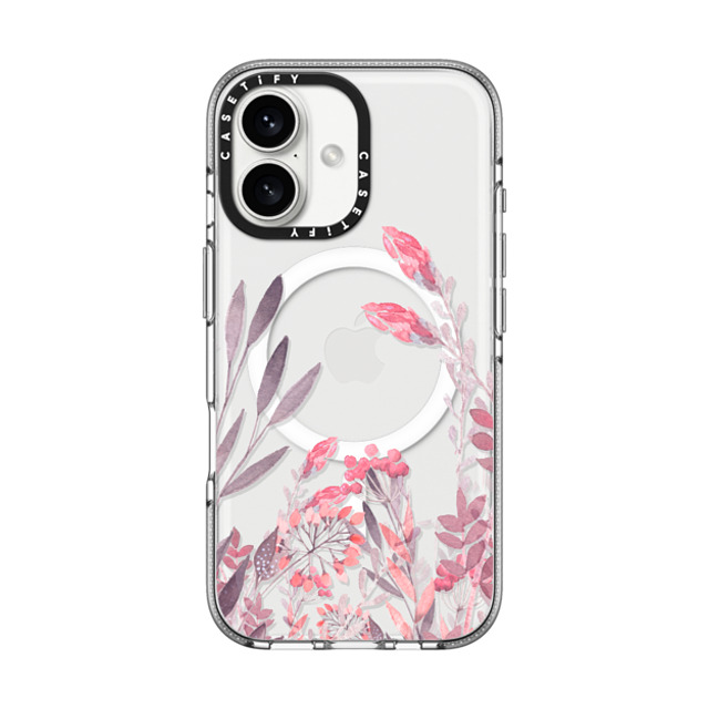 Allison Reich x CASETiFY iPhone 16 ケース Floral,Fine Art クリア クリア ケース MagSafe対応 Pretty in Pink Father's Day Allison Reich x CASETiFY iPhone 16 ケース Floral,Fine Art クリア クリア ケース MagSafe対応 Pretty in Pink Father's Day