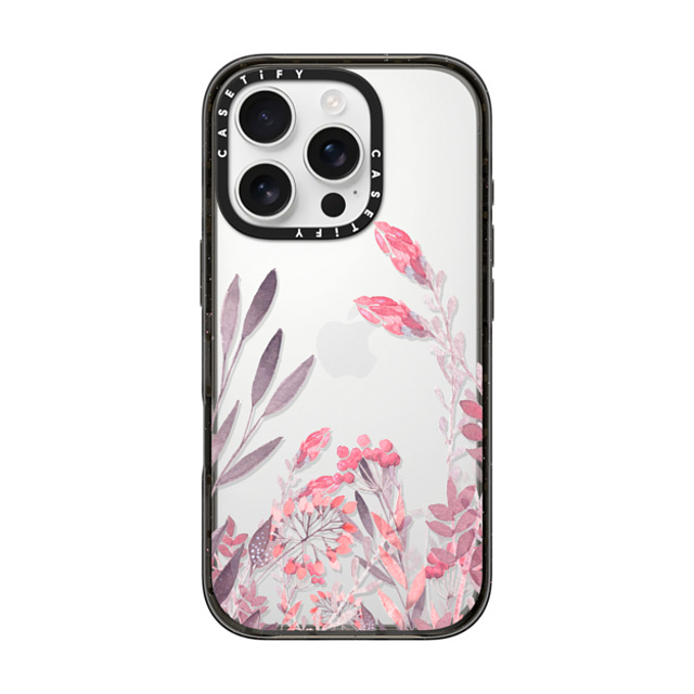 Allison Reich x CASETiFY iPhone 16 Pro Case Floral,Fine Art Black Impact Case Pretty in Pink Mother's Day Allison Reich x CASETiFY iPhone 16 Pro Case Floral,Fine Art Black Impact Case Pretty in Pink Mother's Day