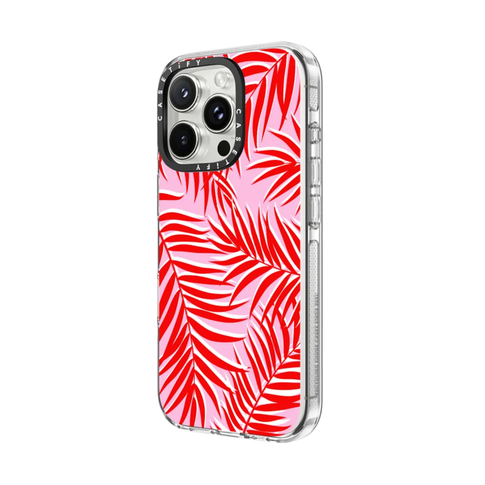 Clear iPhone 16 Pro Max Case MagSafe Compatible - Tropics
