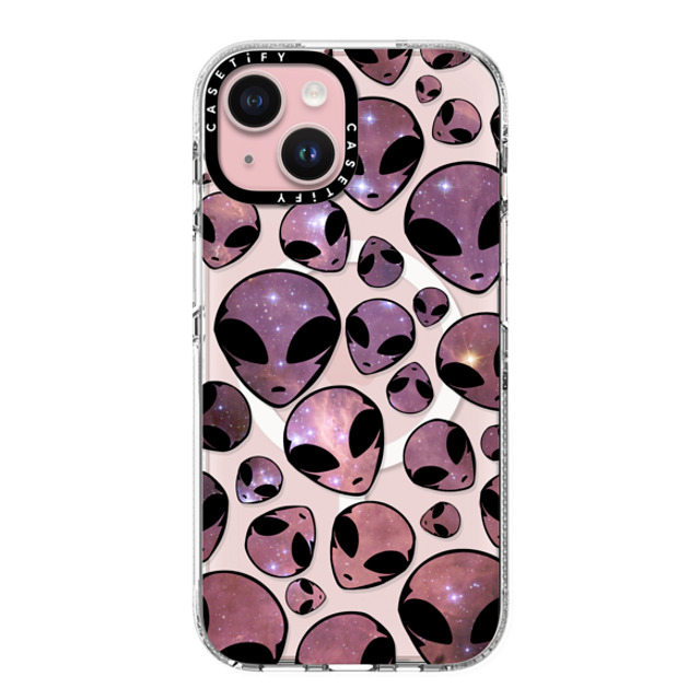 Allison Reich x CASETiFY iPhone 15 ケース クリア クリア ケース MagSafe対応 Aliens - We Are Not Alone