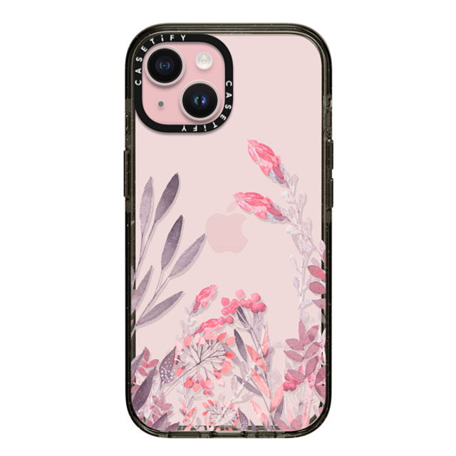 Allison Reich x CASETiFY iPhone 15 Case Floral,Fine Art ブラック インパクトケース Pretty in Pink Mother's Day Allison Reich x CASETiFY iPhone 15 Case Floral,Fine Art ブラック インパクトケース Pretty in Pink Mother's Day