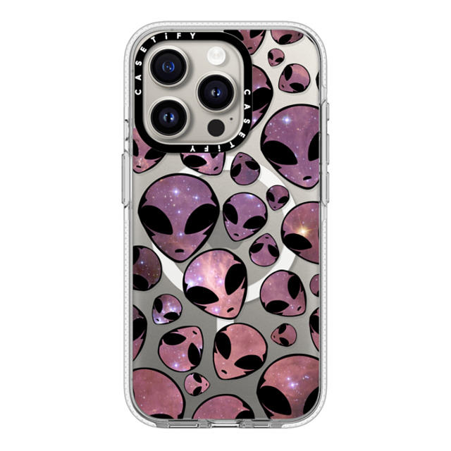 Allison Reich x CASETiFY iPhone 15 Pro ケース クリア クリア ケース MagSafe対応 Aliens - We Are Not Alone