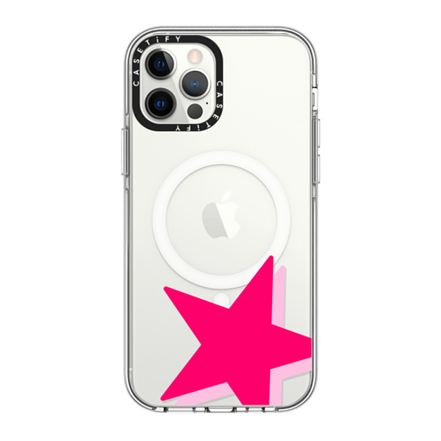 Allison Reich x CASETiFY iPhone 12 Pro Case Star Clear Clear Case MagSafe Compatible Be a Star Father's Day Allison Reich x CASETiFY iPhone 12 Pro Case Star Clear Clear Case MagSafe Compatible Be a Star Father's Day