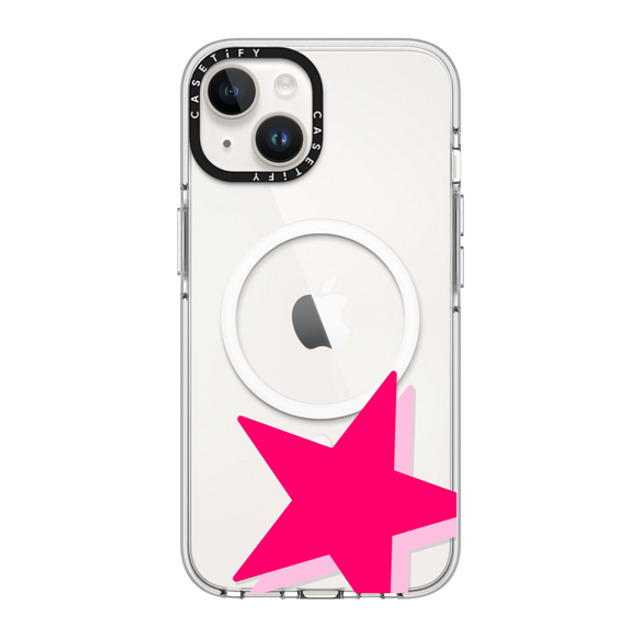 Allison Reich x CASETiFY iPhone 14 ケース クリア クリア ケース MagSafe対応 Be a Star