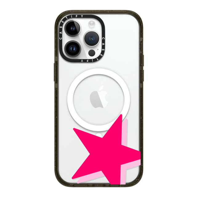 Allison Reich x CASETiFY iPhone 14 Pro Max ケース ブラック インパクトケース MagSafe対応 Be a Star