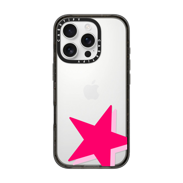 Allison Reich x CASETiFY iPhone 16 Pro ケース ブラック インパクトケース Be a Star