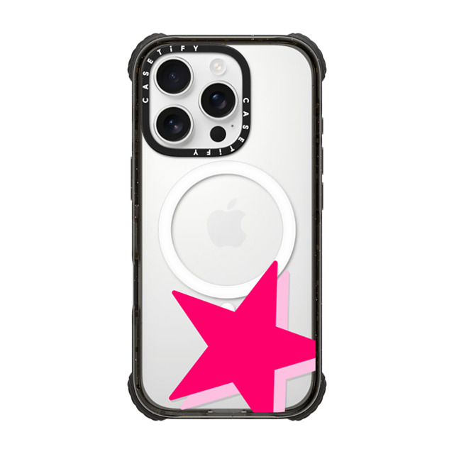 Allison Reich x CASETiFY iPhone 16 Pro Case Black ウルトラ インパクトケース MagSafe 対応 Be a Star Allison Reich x CASETiFY iPhone 16 Pro Case Black ウルトラ インパクトケース MagSafe 対応 Be a Star