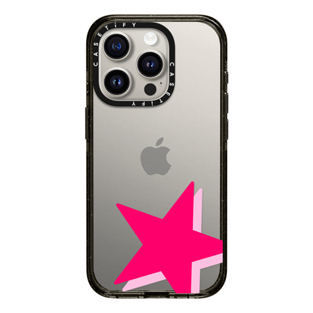 Allison Reich x CASETiFY iPhone 15 Pro ケース ブラック インパクトケース Be a Star