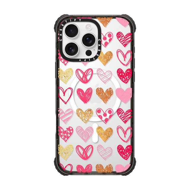 Allison Reich x CASETiFY iPhone 16 Pro Max Case Love,Abstract Black ウルトラ インパクトケース MagSafe 対応 Doodle Hearts Father's Day Allison Reich x CASETiFY iPhone 16 Pro Max Case Love,Abstract Black ウルトラ インパクトケース MagSafe 対応 Doodle Hearts Father's Day