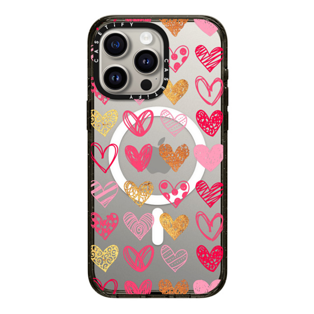 Allison Reich x CASETiFY iPhone 15 Pro Max Case Love,Abstract Black Impact Case MagSafe Compatible Doodle Hearts Back to School Allison Reich x CASETiFY iPhone 15 Pro Max Case Love,Abstract Black Impact Case MagSafe Compatible Doodle Hearts Back to School