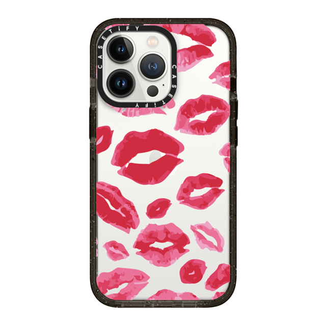 Allison Reich x CASETiFY iPhone 13 Pro Case Love,Abstract Black Impact Case Lipstick Kisses Mother's Day Allison Reich x CASETiFY iPhone 13 Pro Case Love,Abstract Black Impact Case Lipstick Kisses Mother's Day