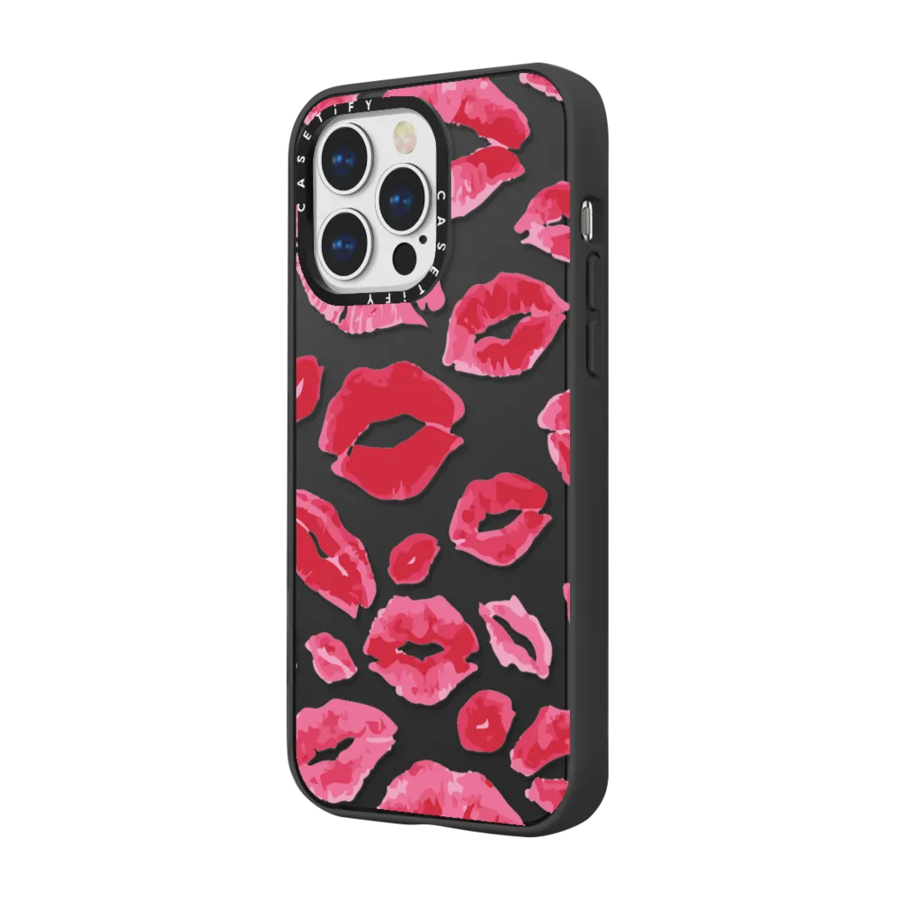 Impact iPhone 13 Pro Case - Lipstick Kisses